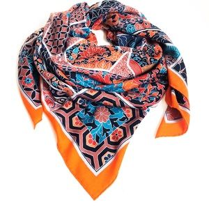 NWT cashmere/silk Hermes Imperiales scarf
